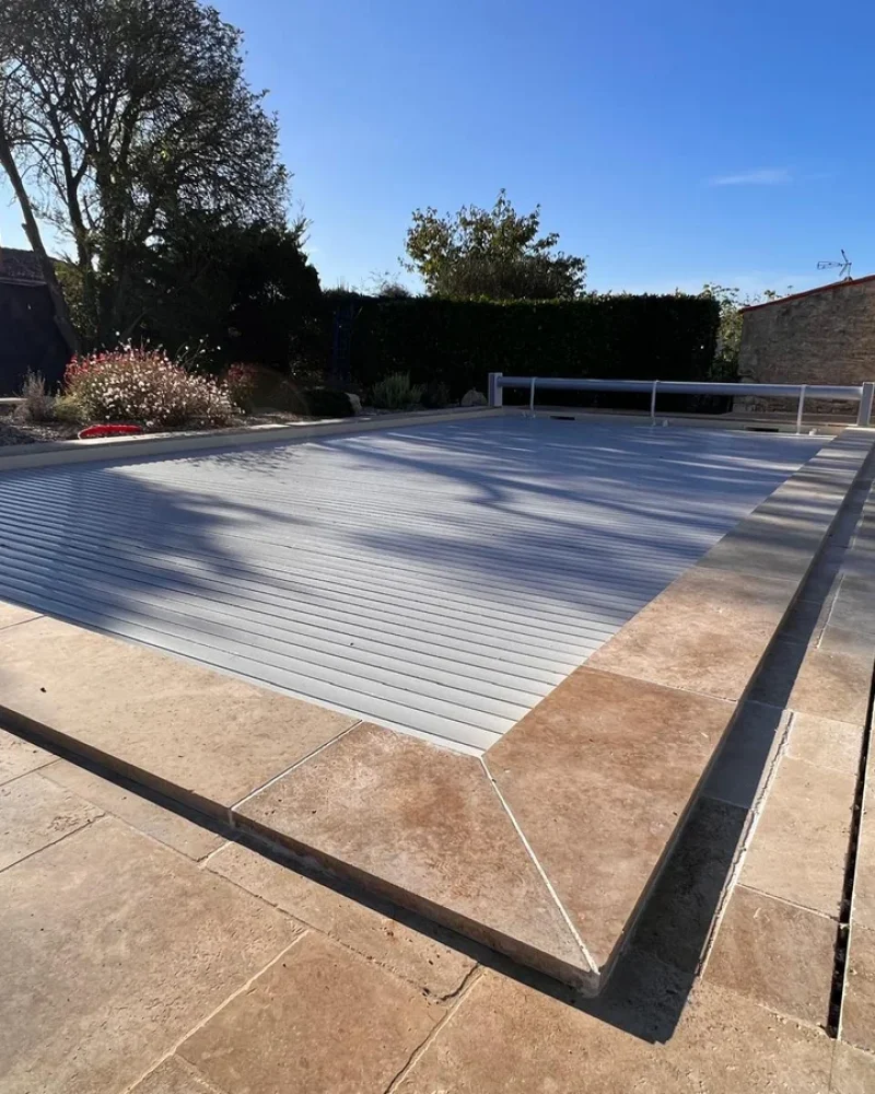 Réalisation piscine maçonnée, L'Ambiance Extérieure, Construction de Piscine à La Rochelle